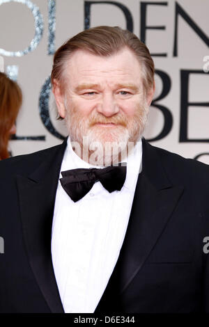 Brendan Gleeson acteur arrive à la 69e assemblée annuelle Golden Globe Awards présenté par la Hollywood Foreign Press Association (dans l'hôtel Beverly Hilton à Los Angeles, USA, le 15 janvier 2012. Photo : Hubert Boesl Banque D'Images