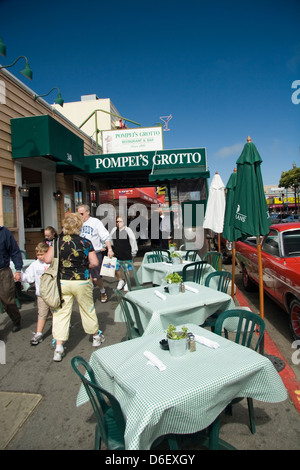 Pompei's Grotto à Fisherman's Wharf à San Francisco, Californie, USA Banque D'Images