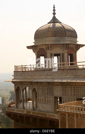 Musamman Burj, fort d'Agra site du patrimoine mondial de l'Agra, Uttar Pradesh, Inde Banque D'Images