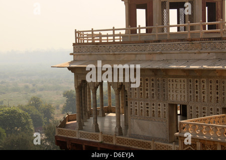 Musamman Burj, fort d'Agra site du patrimoine mondial de l'Agra, Uttar Pradesh, Inde Banque D'Images