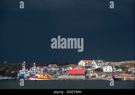 La petite île de Rörö dans Öckerö cummunity dans l'archipel de Göteborg sur la côte ouest de la Suède Banque D'Images