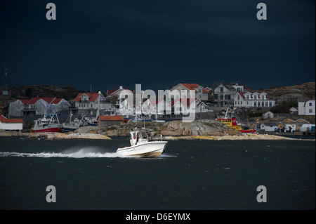 La petite île de Rörö dans Öckerö cummunity dans l'archipel de Göteborg sur la côte ouest de la Suède Banque D'Images