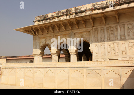 Musamman Burj, fort d'Agra site du patrimoine mondial de l'Agra, Uttar Pradesh, Inde Banque D'Images