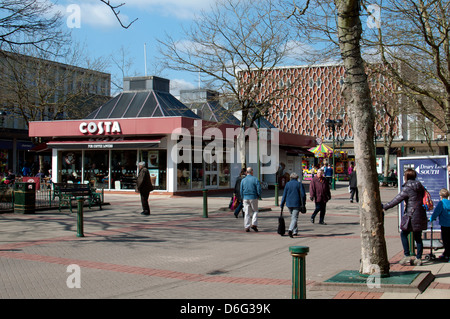 Mell Square, Solihull, Royaume-Uni Banque D'Images