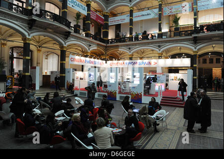 L'European Film Market (EFN) a lieu pendant le 62e Festival International du Film de Berlin, Berlinale, au Martin-Gropius-Bau à Berlin, Allemagne, 15 février 2012. Photo : Jens Kalaene Banque D'Images