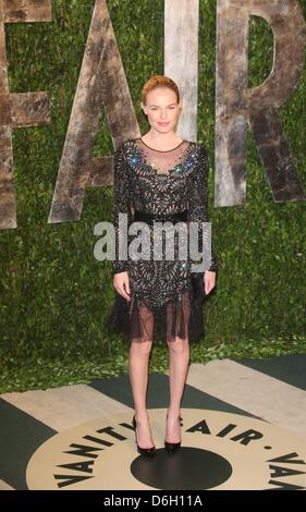 L'actrice Kate Bosworth nous assiste à la 2012 Vanity Fair Oscar Party at Sunset Tower à Los Angeles, USA, 26 février 2012. Photo : Hubert Boesl Banque D'Images