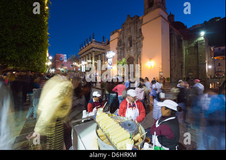 Théâtre Juarez, Guanajuato, Guanajuato, Mexique, Etat de l'Amérique du Nord Banque D'Images