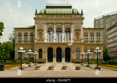 La National Art Gallery, Ljubljana, Slovénie Banque D'Images