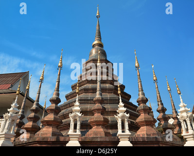 Wat Chiang Mai Thaïlande Temple Toa Pan Banque D'Images