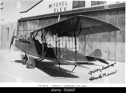 04-00528 du premier avion Charles Lindbergh Banque D'Images