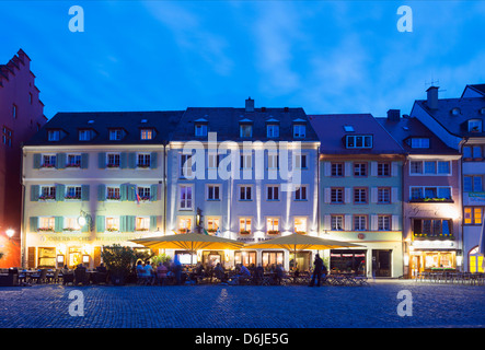 Restaurant à Freiburg, Germany, Europe Banque D'Images