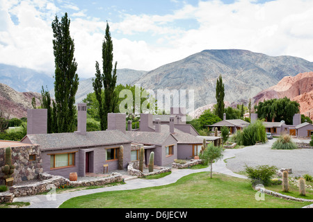 Le luxueux hôtel La Comarca Purmamarca, dans la province de Jujuy, Argentine, Amérique du Sud Banque D'Images