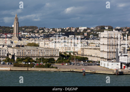 Le centre-ville Le Havre, Normandie, France, Europe Banque D'Images