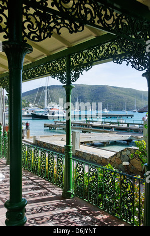 Bitter End Yacht Club, l'île de Virgin Gorda, îles Vierges britanniques, Antilles, Caraïbes, Amérique Centrale Banque D'Images