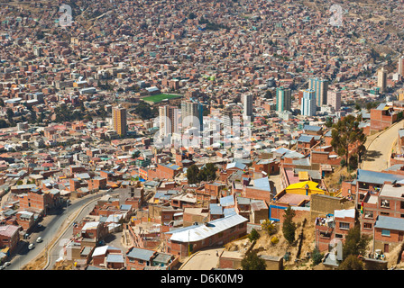 La Bolivie, la paz, scènes urbaines dans le centre-ville Banque D'Images