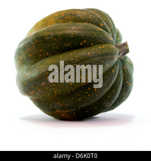 Close up Studio de courge poivrée isolé sur fond blanc avec ombre légère Banque D'Images