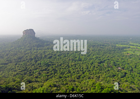 Sigiriya, UNESCO World Heritage Site, North Central Province, Sri Lanka, Asie Banque D'Images