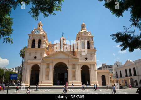 Iglesia Catedral à Plaza San Martin, la ville de Cordoba, Argentine, province de Cordoue, en Amérique du Sud, Amérique du Sud Banque D'Images