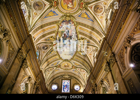 Intérieur de l'Iglesia Catedral à Plaza San Martin, la ville de Cordoba, Argentine, Province de Cordoba, l'Amérique du Sud Banque D'Images