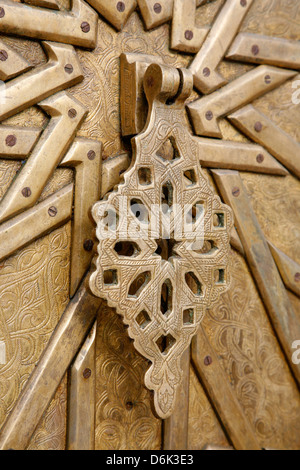 Détail de la porte à la vieille ville de Jaffa, Tel Aviv, Israël, Moyen Orient Banque D'Images