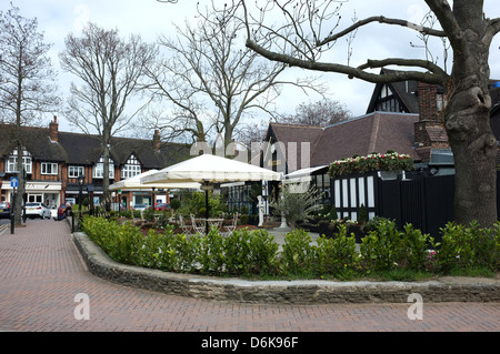 Petts wood village banlieue de Londres dans le district londonien de bromley kent Banque D'Images