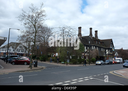 Petts wood village banlieue de Londres dans le district londonien de bromley kent uk Banque D'Images