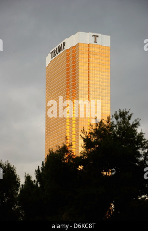 Le Trump Hotel sur le Strip de Las Vegas. Le Nevada. Clark Comté. United States. Banque D'Images