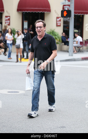 James Woods à faire des courses à Beverly Hills, Los Angeles, Californie - 16.09.11 Banque D'Images