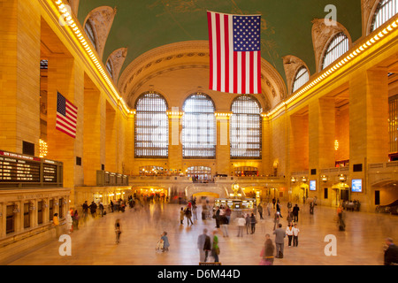 Intérieur de Grand Central Terminal de Manhattan, New York City, USA Banque D'Images