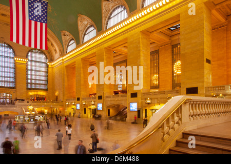 Intérieur de Grand Central Terminal de Manhattan, New York City, USA Banque D'Images