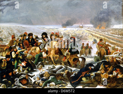 Antoine-Jean Gros, Napoléon sur le champ de bataille d'Eylau, 1807 huile sur toile. Toledo Museum of Art, Toledo, Ohio Banque D'Images