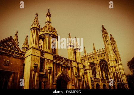 Kings College, Cambridge. Banque D'Images