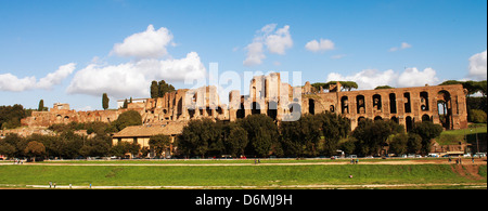 Circus Maximus : stade de la Rome antique, la colline du Palatin - Italie - Circo Massimo Banque D'Images