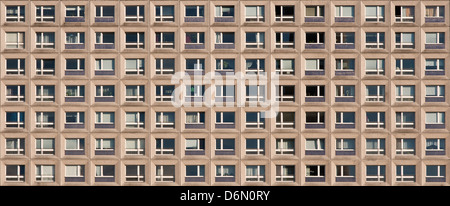 Berlin, Allemagne, façade de maison à Berlin-Mitte Banque D'Images