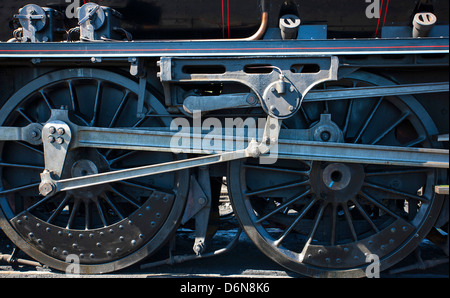 Des trains à vapeur nostalgique sur la ligne du cresson dans le Hampshire Banque D'Images