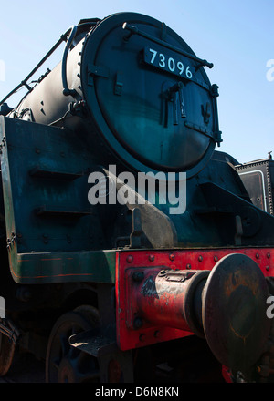 Des trains à vapeur nostalgique sur la ligne du cresson dans le Hampshire Banque D'Images