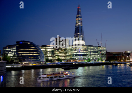 Londres, Royaume-Uni, le Shard, le plus haut gratte-ciel de l'Europe de l'Ouest Banque D'Images