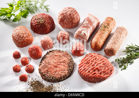 Riedlingen, Allemagne, Meatball Mix Banque D'Images