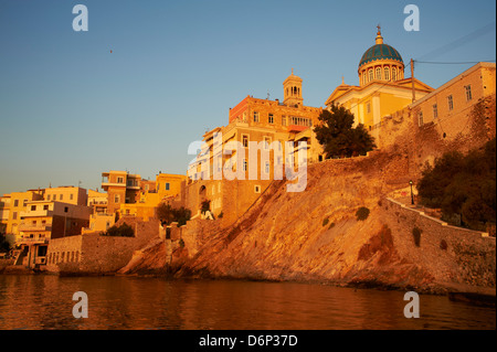 Ermoúpoli (Khora), l'île de Syros, Cyclades, îles grecques, Grèce, Europe Banque D'Images