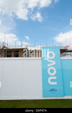 Développement de nouveaux logements à un Kneighton Trumpington Cambridge UK Banque D'Images