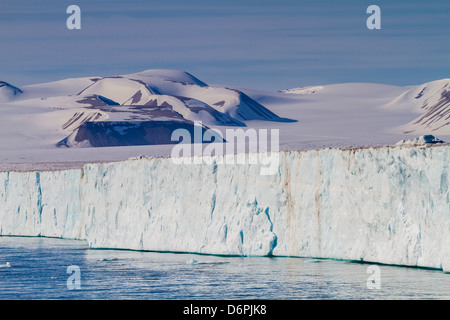 Negribreen Negri (Glacier), Olav V Terre, Spitzberg, archipel du Svalbard, Norvège, Scandinavie, Europe Banque D'Images