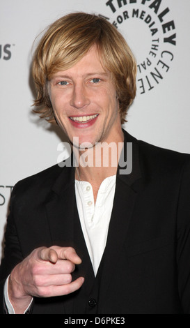 Gabriel Mann PaleyFest 2012 - 'Vengeance' événement au Saban Theatre - Arrivées Los Angeles, Californie - 11.03.12 Banque D'Images