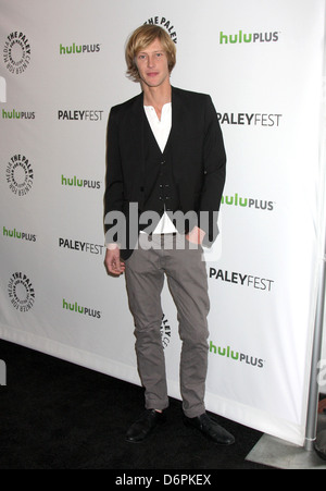 Gabriel Mann PaleyFest 2012 - 'Vengeance' événement au Saban Theatre - Arrivées Los Angeles, Californie - 11.03.12 Banque D'Images