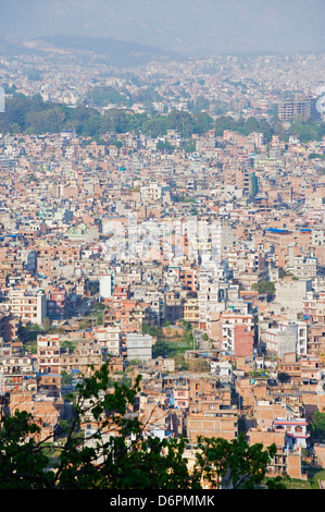 Vue sur la ville, Katmandou, Népal, Asie Banque D'Images