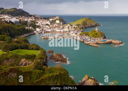 Vue sur Ilfracombe, Devon, Angleterre, Royaume-Uni, Europe Banque D'Images