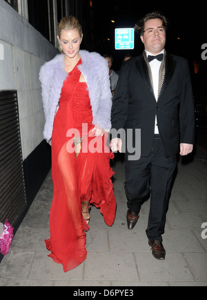 Donna Air Le bal de bienfaisance de la Fondation Didier Drogba a tenu à l'extérieur des arrivées - Dorchester Londres, Angleterre - 10.03.12 Banque D'Images