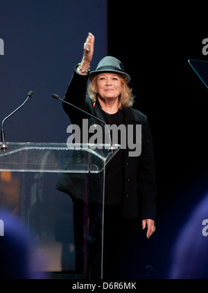 Angie Dickinson le film Texas Hall of Fame Awards show live ACL à Austin, Texas - 08.03.12 Banque D'Images