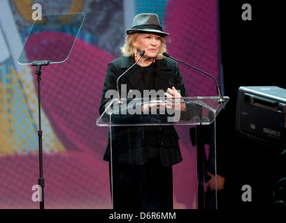 Angie Dickinson le film Texas Hall of Fame Awards show live ACL à Austin, Texas - 08.03.12 Banque D'Images