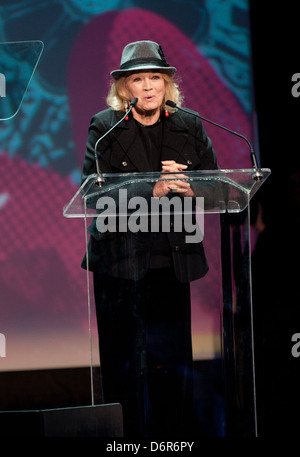 Angie Dickinson le film Texas Hall of Fame Awards show live ACL à Austin, Texas - 08.03.12 Banque D'Images