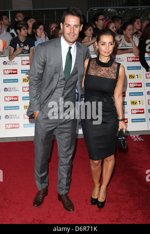 Louise Redknapp et Jamie Redknapp la fierté de la Grande-Bretagne Awards 2011 - Arrivées Londres, Angleterre - 03.10.11 Banque D'Images